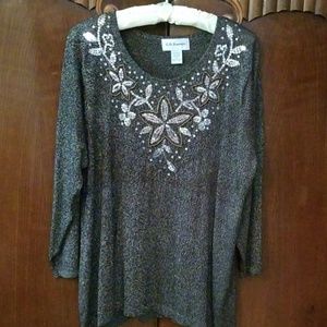 Sequin sweater